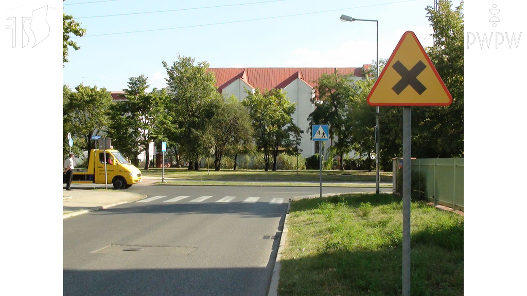 If you turn left at this intersection, do you have the right of way over the vehicle approaching from the left?