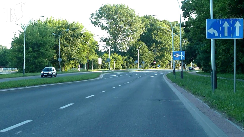 In this situation, if you intend to turn left, should you change the lane?