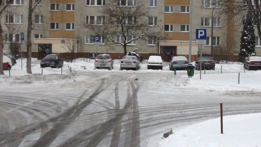 What should you expect if you turn at an intersection covered with ice?