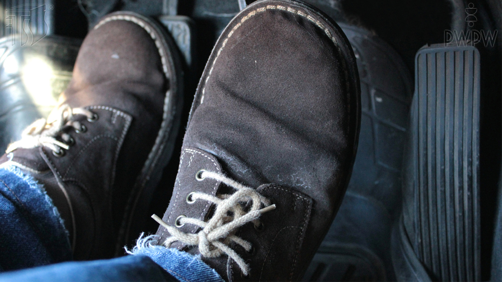 At what point, while driving a passenger car, will you press the clutch pedal if you want to routinely (intentionally) brake when you're travelling at high speed?