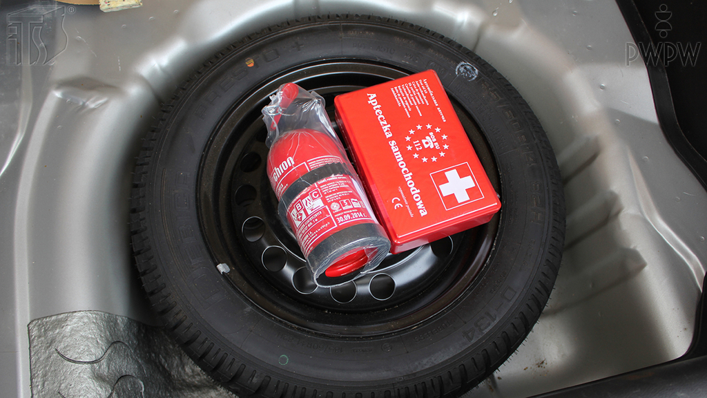 Which of the following are mandatory equipment in each passenger car?