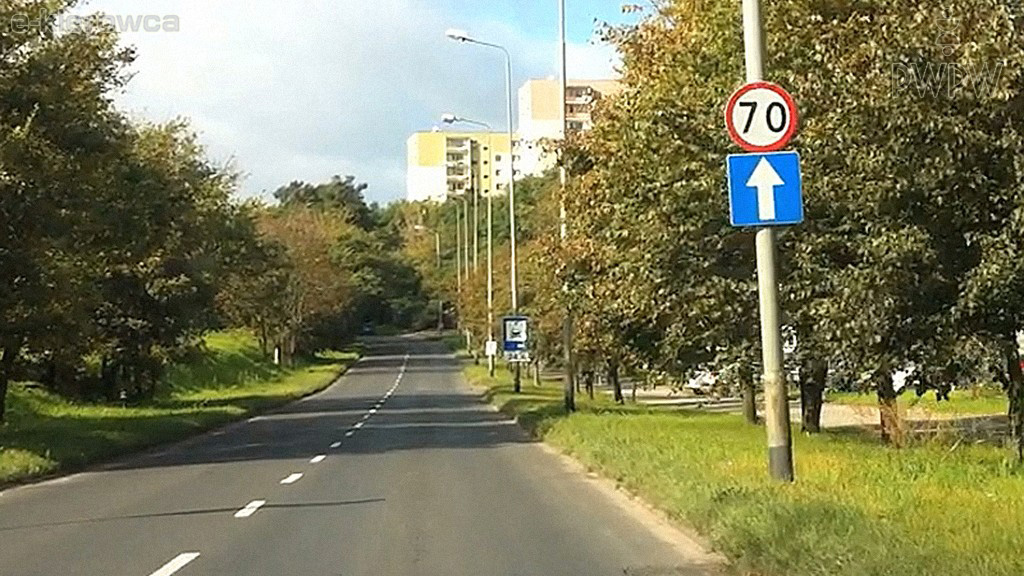 Are you allowed to make a U-turn immediately beyond the informatory sign in this situation?