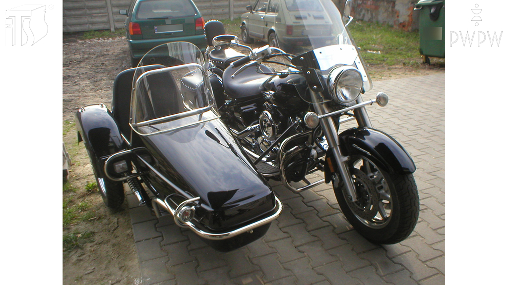 What lights may be placed on the side car of a motorcycle?