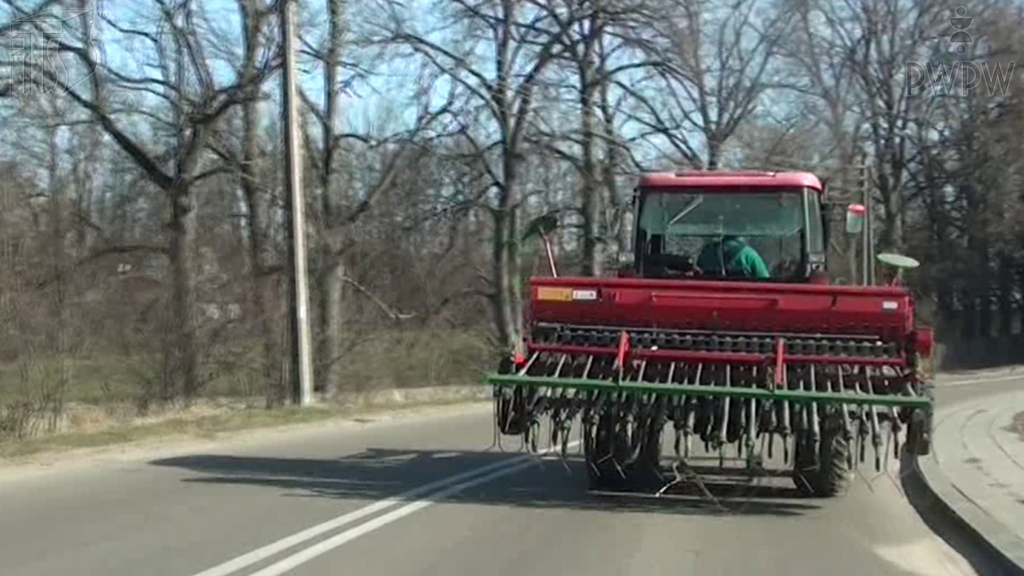 Can you leave a tractor without supervision, if the equipment attached to it are raised?