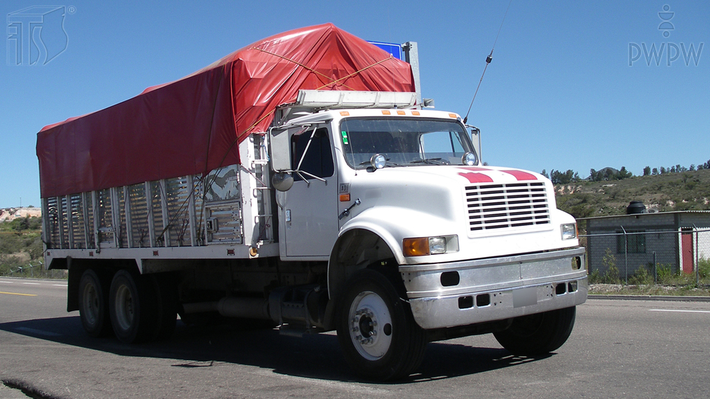 What's the maximum permissible height of a truck with cargo?