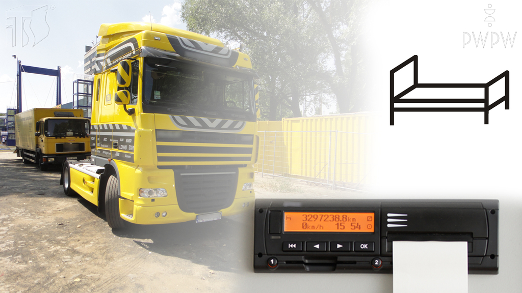 What's the minimum regular and daily rest period of a driver working in road transport?