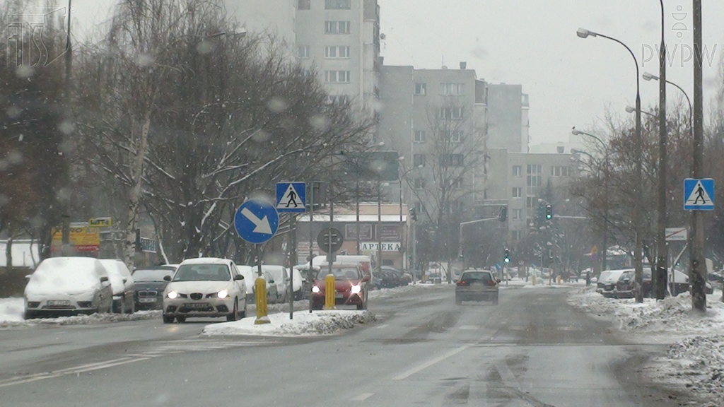 Was können Sie erwarten, wenn Sie bei solchen Straßenverhältnissen plötzlich bremsen?