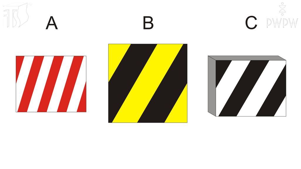 Which of the following methods of marking a load overhanging more than 0.5 m from the rear outline of the truck is correct?