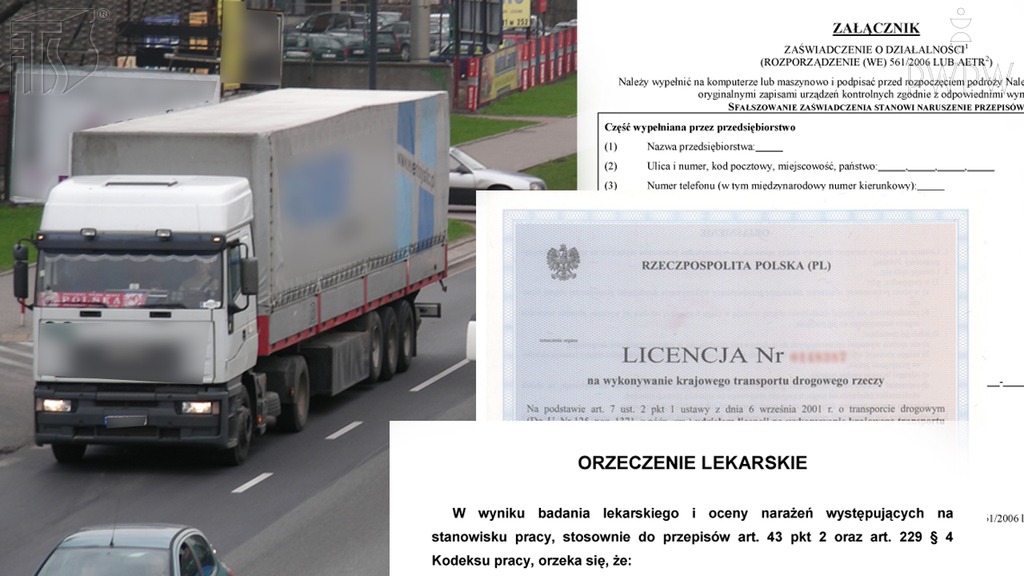 Which of the following documents should a driver transporting cargo have on him?