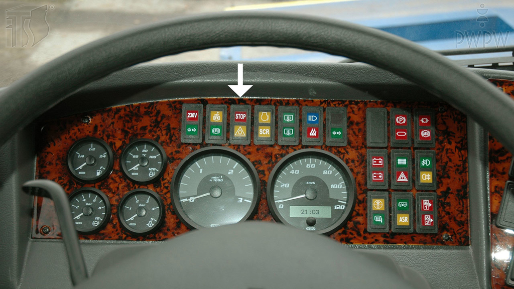 In welchem von den genannten Fällen dürfen Sie Motor-Notausschalter nutzen?