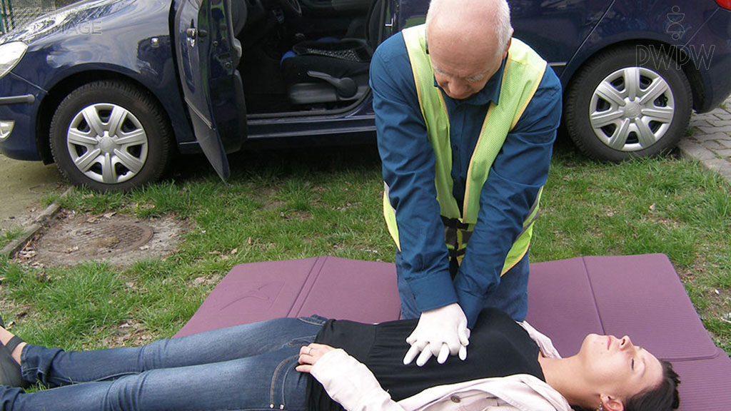 While performing resuscitation to an adult you should perform chest compressions at the rate of: