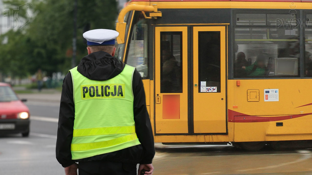 When driving a tram, are you obliged to stop upon a signal given by a police offer?