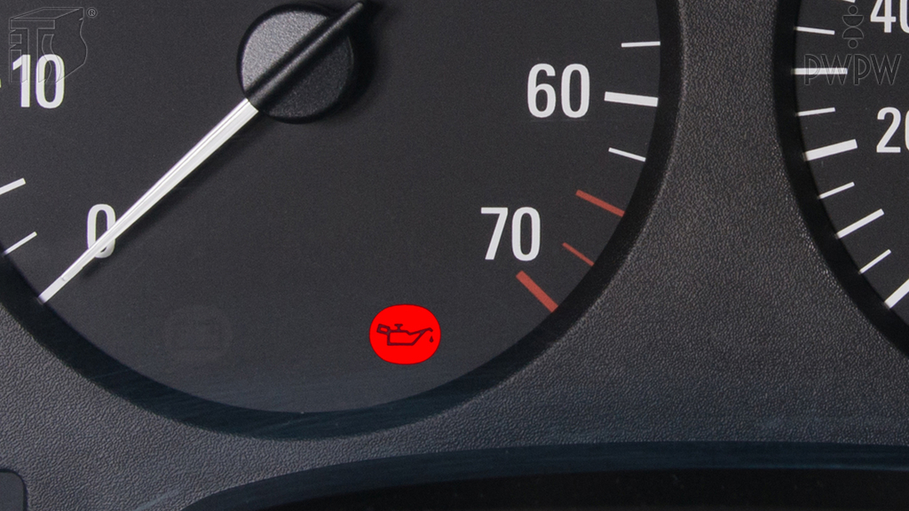 Which of the following results may be caused by continuing driving when the engine oil pressure warning light is flashing red?