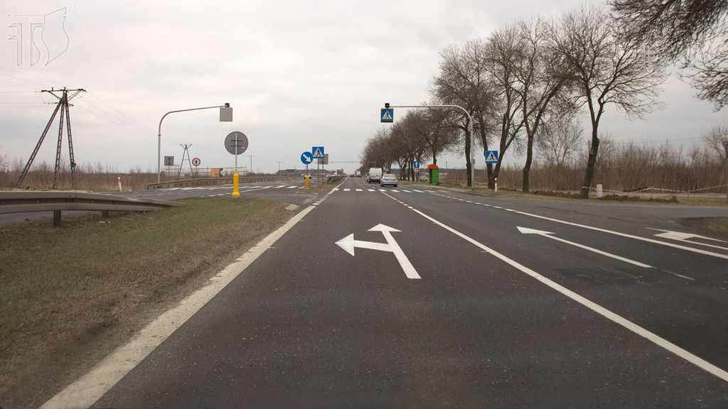 Darf man in der dargestellten Situation in der gezeigten Kreuzung wenden?