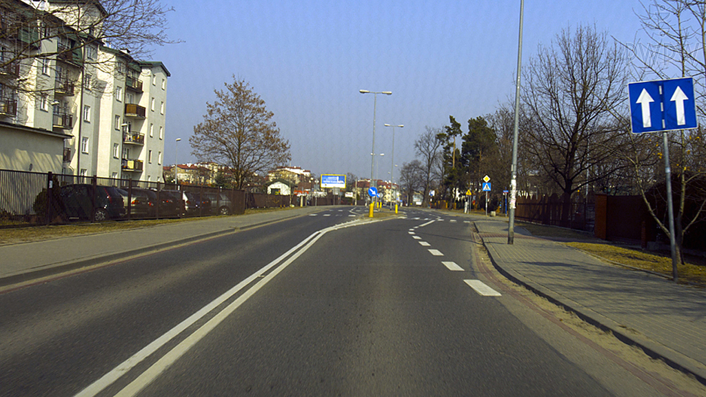 When driving by the right edge of the roadway in this situation should you signal the intention to change the lane?