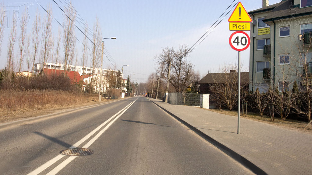 Befinden Sie sich in dieser Situation auf einer Zweirichtungsfahrbahn?